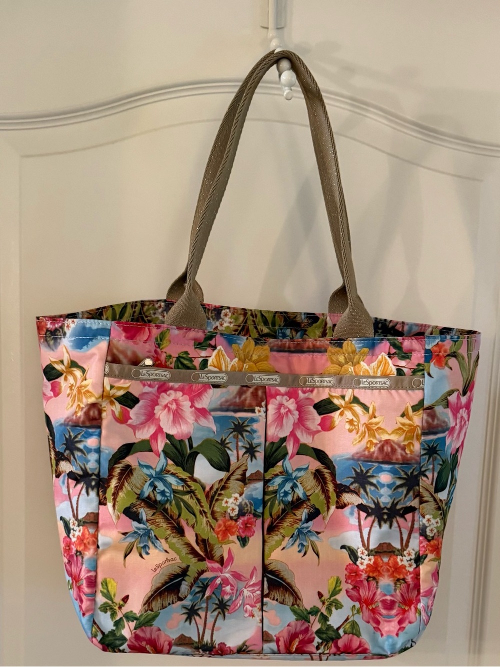 Le Sportsac Belize Tropical Print Tote